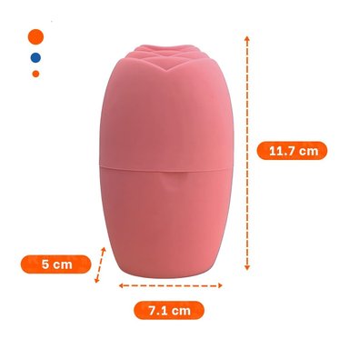 PACK4 EXPOSITOR PARA RODILLO FACIAL CORAL ELEGANTE Y MODERNO PARA MASAJES - 4