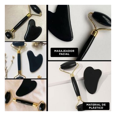 HERRAMIENTA FACIAL SET DE 2 NEGRO DE PLASTICO QUE MEJORA APARIENCIA Y CONFORT Y+POST IT - 5