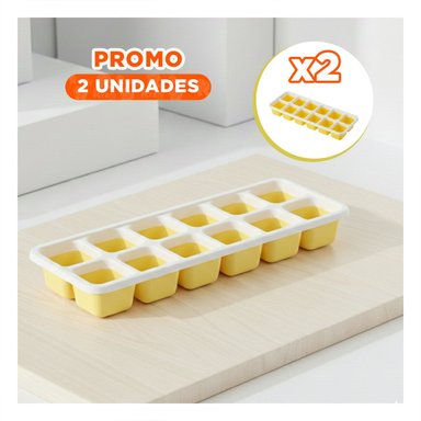 PACK2 ARTICULO CREATIVO PARA AGUA JUGOS Y SMOOTHIES AMARILLO Y+REGALO STICKER - 1