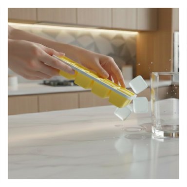 PACK2 ARTICULO CREATIVO PARA AGUA JUGOS Y SMOOTHIES AMARILLO Y+REGALO STICKER - 5