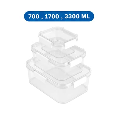 PACK6 SISTEMA MULTIUSO PARA COCINA MODERNA Y FUNCIONAL TRANSPARENTE Y+REGALO STICKER - 4