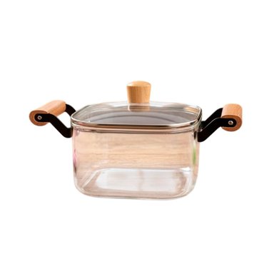 RECIPIENTE TRANSPARENTE RESISTENTE AL CALOR 3500ML Y+PAPEL REGALO - 1