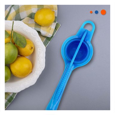 PACK4 JUGUERA COMODA DE LIMON PLASTICO CELESTE PARA USO FACIL Y RAPIDO - 5