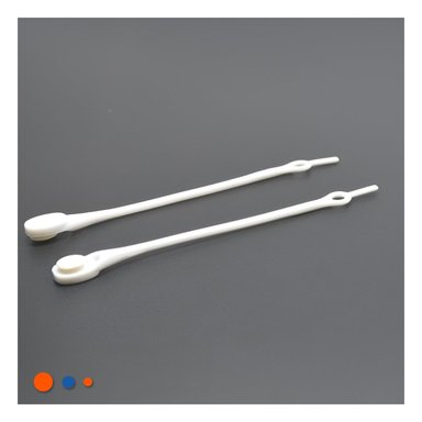 SUJETA CABLE DE SILICONA MULTIUSO PARA AJUSTE SEGURO DE CABLE BLANCO Y+POST IT - 3