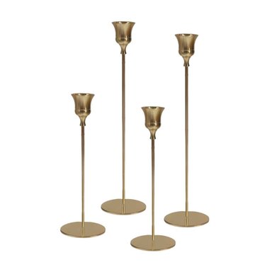 SOPORTE DECORATIVO PARA VELAS EN METAL PARA SALA COMEDOR O ESPACIOS SOCIALES Y+LIGAS REGALO - 3