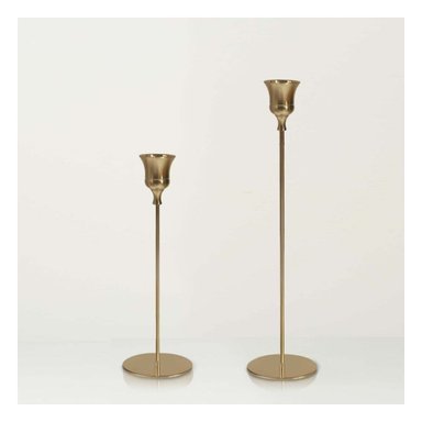 PACK2 SOPORTE ELEGANTE DE METAL PARA VELAS EN ESPACIOS SOCIALES DEL HOGAR - 2