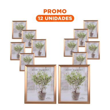 PACK12 PORTA FOTO DE MESA PARA AMBIENTES ACOGEDORES CON PRESENCIA VISUAL Y+REGALO STICKER - 1