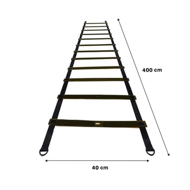 PACK2 ESCALERA CON PESO DE 12 PASOS NEGRA PARA CASA - 4