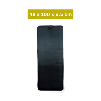 PACK2 ALFOMBRA ACOLCHADA NEGRA TALLA L 1.5 M AMARILLO PARA YOGA Y+PAPEL REGALO - 4
