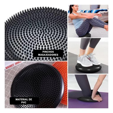 PACK4 TABLERO GIMNASIO BALANCIN PARA MEJORA DE EQUILIBRIO AZUL Y+REGALO STICKER - 2