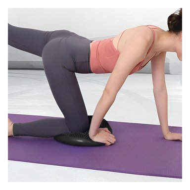 PACK4 TABLERO GIMNASIO BALANCIN PARA MEJORA DE EQUILIBRIO AZUL Y+REGALO STICKER - 5