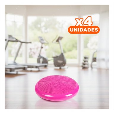 PACK4 EQUIPO GIMNASIO BALANCIN PARA CORE Y FUERZA AZUL - 1