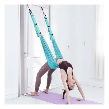 PACK4 SISTEMA AEREO PROFESIONAL Y AJUSTABLE PARA ESTIRAMIENTOS CELESTE - 3