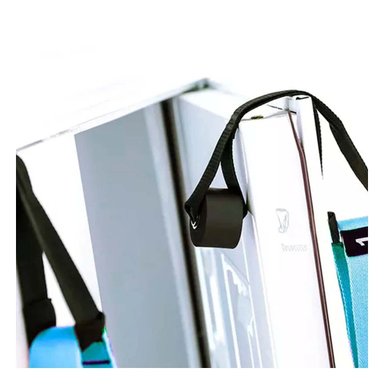 PACK6 CINTA AEREA DURABLE Y REFORZADA AJUSTABLE COLOR CELESTE - 3
