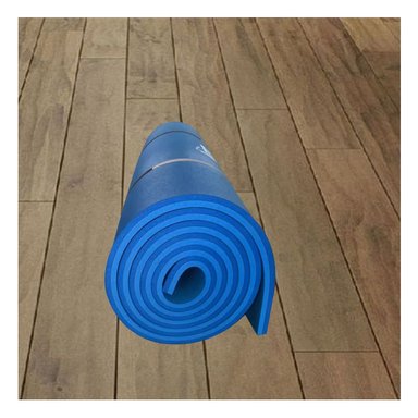 COLCHONETA 10MM ESPUMA AZUL FLEXIBLE Y LIGERA PARA EJERCICIO Y+PAPEL REGALO - 3