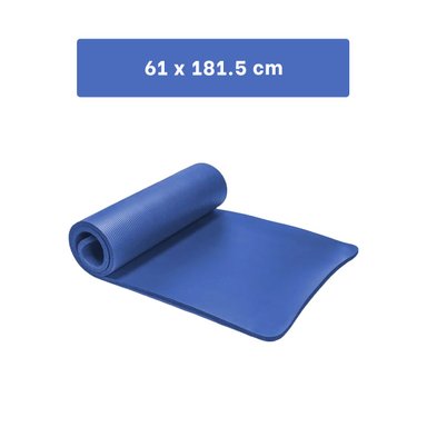 PACK2 BASE 10MM ESPUMA AZUL COMODA Y ANTIDESLIZANTE PARA YOGA Y EJERCICIO Y+PAPEL REGALO - 4