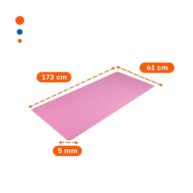 PACK12 ALFOMBRILLA SUAVE ROSADA DE GOMA EVA PARA ACTIVIDADES Y PROYECTOS CREATIVOS - 4