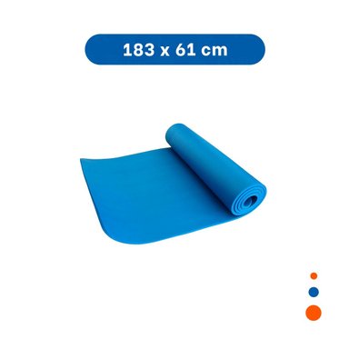 PACK2 BASE FLEXIBLE AZUL DE GOMA EVA 61X183CM PARA PILATES Y FITNESS EN CASA - 4