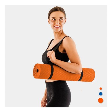 PACK6 ACOLCHADO PROFESIONAL NARANJA DE GOMA EVA 61X183CM PARA ENTRENAMIENTO Y+PAPEL REGALO - 5