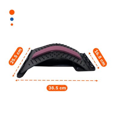 PACK2 ALMOHADILLA LUMBAR GUINDA PROFESIONAL PARA RELAJACION Y TERAPIAS Y+PAPEL REGALO - 4