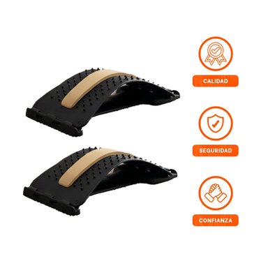 DISPOSITIVO LUMBAR MELON PROFESIONAL PARA TERAPIAS Y RELAJACION MUSCULAR Y+LIGAS REGALO - 3