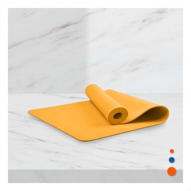 ALFOMBRA COMODA NARANJA DE GOMA EVA PARA JUEGOS Y MANUALIDADES INFANTILES - 2