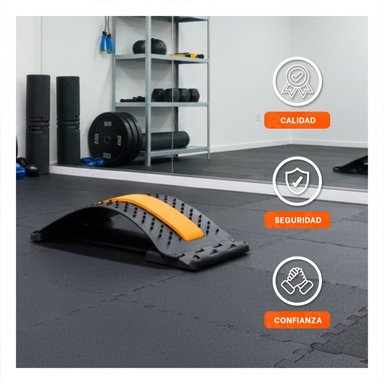 DISPOSITIVO LUMBAR NARANJA EFICAZ PARA ALIVIAR DOLOR Y TENSION CORPORAL Y+PAPEL REGALO - 3