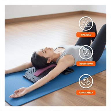 PACK12 SOPORTE LUMBAR GUINDA EFICAZ PARA ALIVIAR DOLOR Y TENSION MUSCULAR - 3