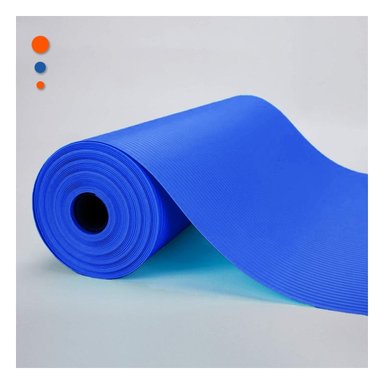 PACK12 ALFOMBRILLA SUAVE AZUL DE GOMA EVA PARA ACTIVIDADES Y PROYECTOS CREATIVOS - 2