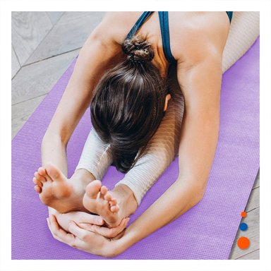 PACK4 ACOLCHADO FLEXIBLE LILA DE GOMA EVA 61X183CM PARA PILATES Y FITNESS Y+REGALO STICKER - 3