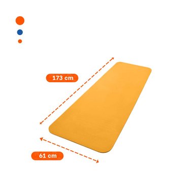 PACK6 ACOLCHADO RESISTENTE NARANJA DE GOMA EVA PARA PROYECTOS Y JUEGOS Y+PAPEL REGALO - 4