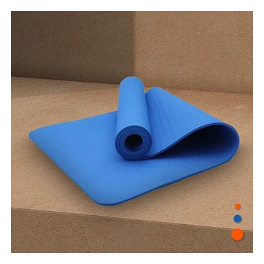 ALFOMBRA COMODA AZUL DE GOMA EVA PARA JUEGOS Y MANUALIDADES INFANTILES - 1