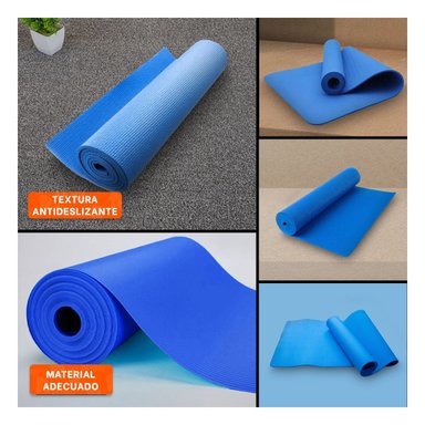 ALFOMBRA COMODA AZUL DE GOMA EVA PARA JUEGOS Y MANUALIDADES INFANTILES - 5