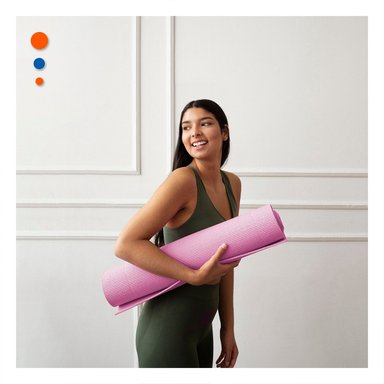 PACK4 ACOLCHADO SUAVE ROSADO DE GOMA EVA 61X183CM PARA YOGA Y ENTRENAMIENTO Y+PAPEL REGALO - 1