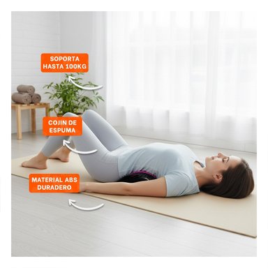 PACK6 ALMOHADILLA PORTATIL DE LUMBAR EN ROSADO Y MORADO COMODA Y+PAPEL REGALO - 2