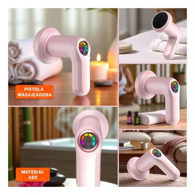 MAQUINA PROFESIONAL 5 CABEZALES INALAMBRICO ROSADO POTENTE Y+POST IT - 5