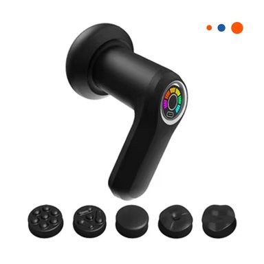 APARATO ELECTRICO 5 CABEZALES INALAMBRICO NEGRO DURADERO Y+REGALO STICKER - 3