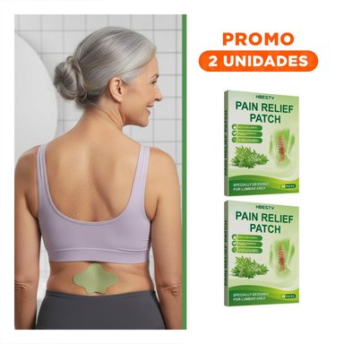 PACK2 PAQUETE 10 PARCHES CORPORALES LUMBAR VERDE PRACTICOS - 1