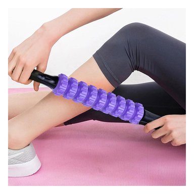 PACK6 ACCESORIO ANTIESTRES 9 RODILLOS COLOR MORADO PRACTICO - 2