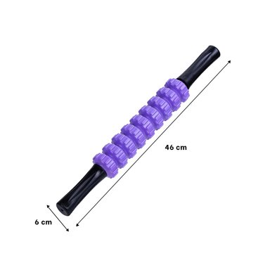 PACK6 ACCESORIO ANTIESTRES 9 RODILLOS COLOR MORADO PRACTICO - 4