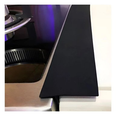 PACK6 CINTA NEGRA SILICONICA PARA PROTEGER ESPACIOS EN COCINA Y BARRERA GRASA Y+PAPEL REGALO - 5