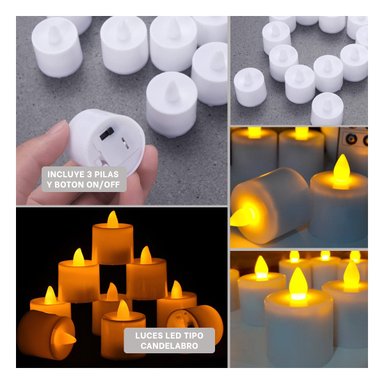CANDELABROS LED MODERNOS PARA DECORACION INTERIOR DEL HOGAR Y+POST IT - 1