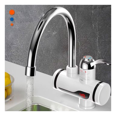 PACK4 UNIDAD CALENTADORA DE AGUA BLANCO CON ACABADO FINO PARA ENTORNO DOMESTICO - 2