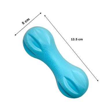 PACK2 PIEZA TEXTURIZADA MANCUERNA DE MINI RAYAS CELESTE PARA PERRO ACTIVO - 4