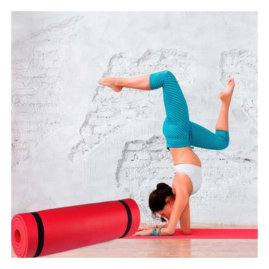 PACK4 MAT GRUESO 10MM DE GOMA EVA 61X183CM ROJO - 2