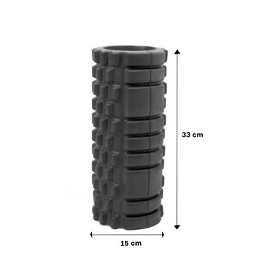 PACK4 ACCESORIO PARA RECUPERACION Y BIENESTAR MUSCULAR 33X15 CM NEGRO Y+REGALO STICKER - 4