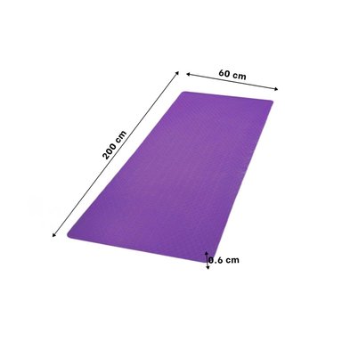 PACK6 MAT PARA CASA 6MM LILA DE GOMA EVA Y+REGALO STICKER - 4