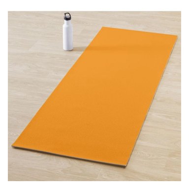 ALFOMBRA PARA EJERCICIO 6MM ANARANJADA DE GOMA EVA Y+PAPEL REGALO - 3