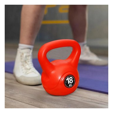 CARGA RUSA PARA EJERCICIOS DE COORDINACION 18 KG ROJO Y+LIGAS REGALO - 2
