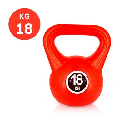 CARGA RUSA PARA EJERCICIOS DE COORDINACION 18 KG ROJO Y+LIGAS REGALO - 4